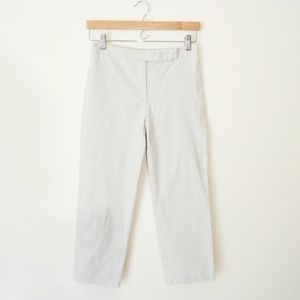 Ann Taylor Stretch Khaki Cropped Pants